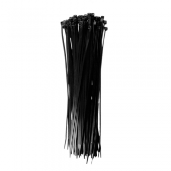 Abraçadeira Nylon 2,5X100mm Preto 100un Thompson 