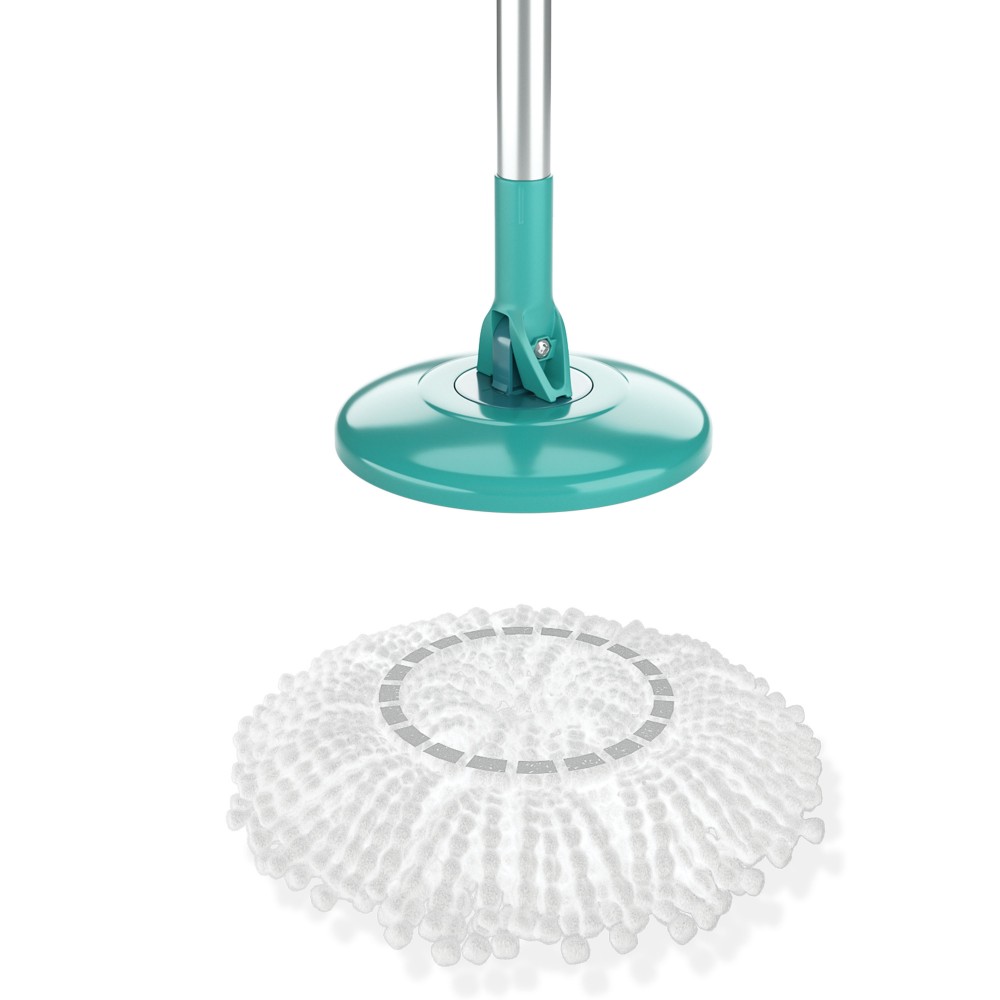 Balde e Mop Giratório Spin Flash Limp Fit Duas Águas