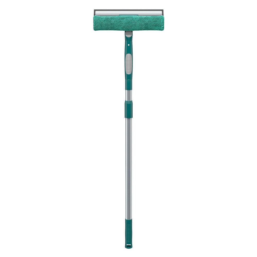 Rodo Combinado Limpa Vidros 25cm Flash Limp com Cabo Extensível