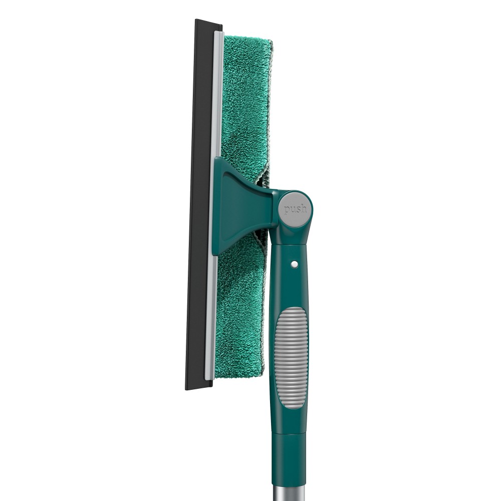 Rodo Combinado Limpa Vidros 25cm Flash Limp com Cabo Extensível