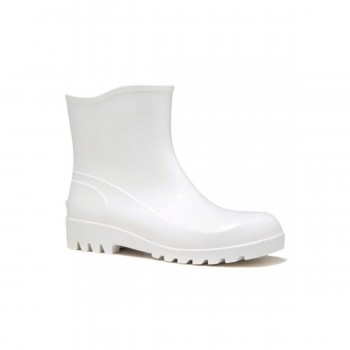 Bota PVC Fujiwara n° 43 Cano Extra Curto Branca