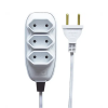 Extensão Elétrica 10 metros 3 Tomadas 2P Bipolar 10A Ilumi