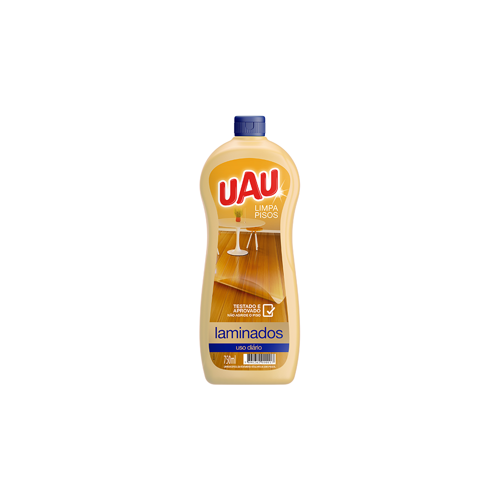 Limpador de Piso Laminado UAU Uso Direto 750mL