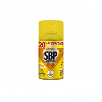 Inseticida Automático SBP Citronela Refil 250mL 20% GRÁTIS