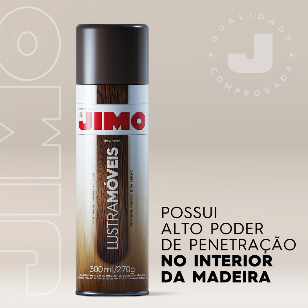 Lustra Móveis Aerossol Jimo 300mL
