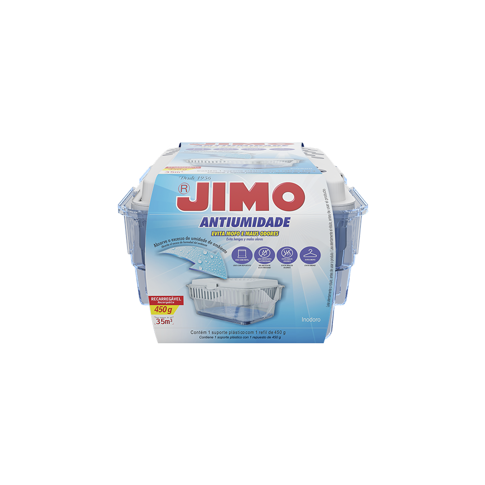 Antimofo Jimo Antiumidade Aparelho 450g Neutro