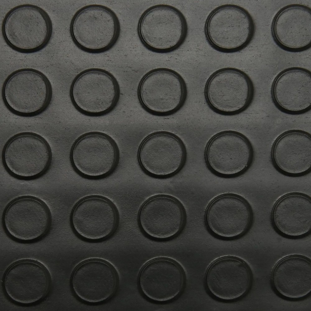 Piso Laminado 2mm Moeda Preto 130cm Kapazi - por metro