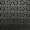 Piso Laminado 2mm Moeda Preto 130cm Kapazi - por metro