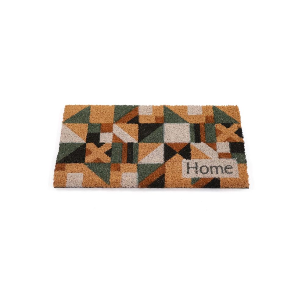 Tapete Capacho Fibra de Coco 33x60cm Kapazi - Mosaico
