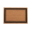 Tapete Capacho Fibra de Coco 50x75cm Kapazi - Moldura
