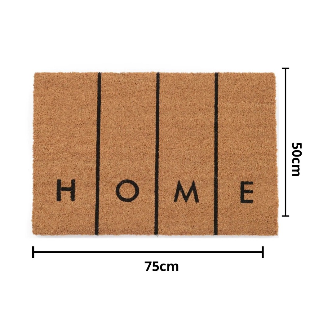 Tapete Capacho Fibra de Coco 50x75cm Kapazi - Home Barras