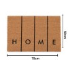 Tapete Capacho Fibra de Coco 50x75cm Kapazi - Home Barras