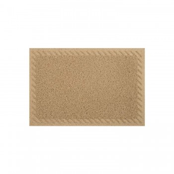 Tapete Capacho Vinil 40x60cm Kapazi Elite - Bege