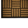 Tapete Capacho Fibra de Coco 45x75cm Kapazi - Quadrados