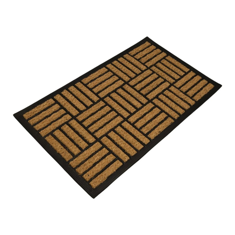 Tapete Capacho Fibra de Coco 45x75cm Kapazi - Quadrados