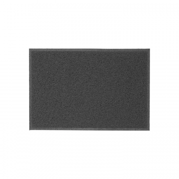 Tapete Capacho Vinil 40x60cm Kapazi Light - Cinza