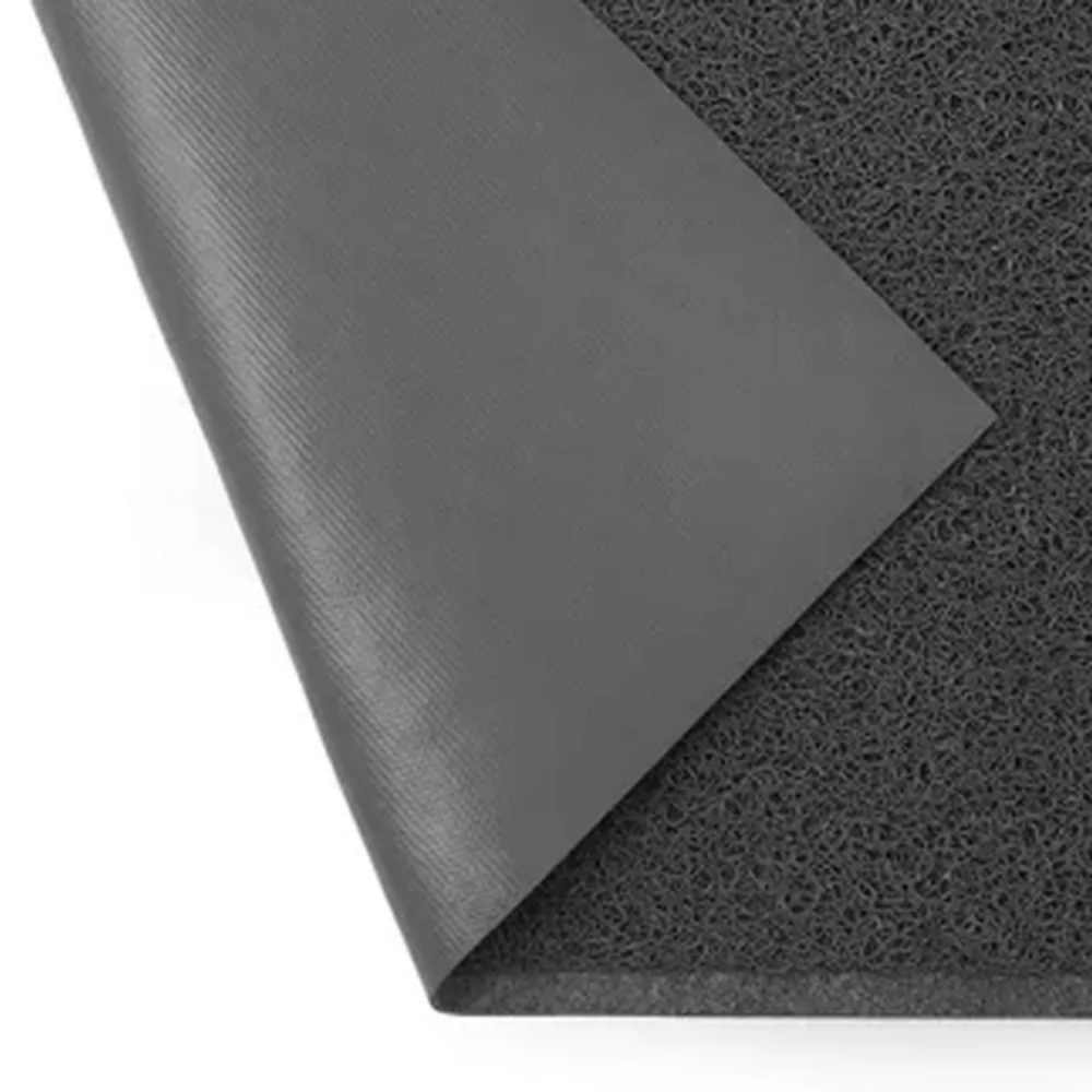 Tapete Capacho Vinil 40x60cm Kapazi Light - Cinza