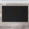 Tapete Capacho Vinil 40x60cm Kapazi Light - Preto