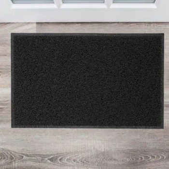 Tapete Capacho Vinil 40x60cm Kapazi Light - Preto