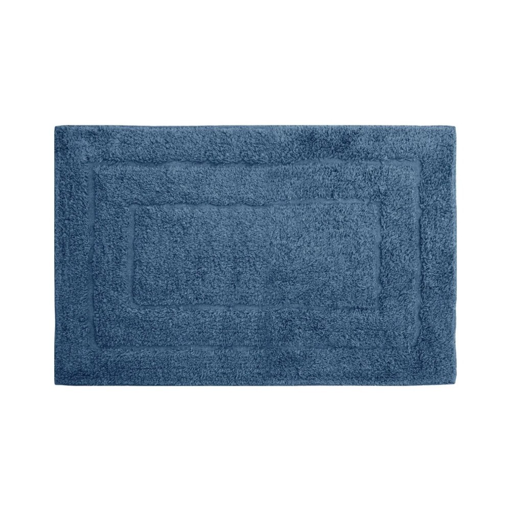 Tapete de Algodão Retangular 40x60cm Kapazi Happy - Azul