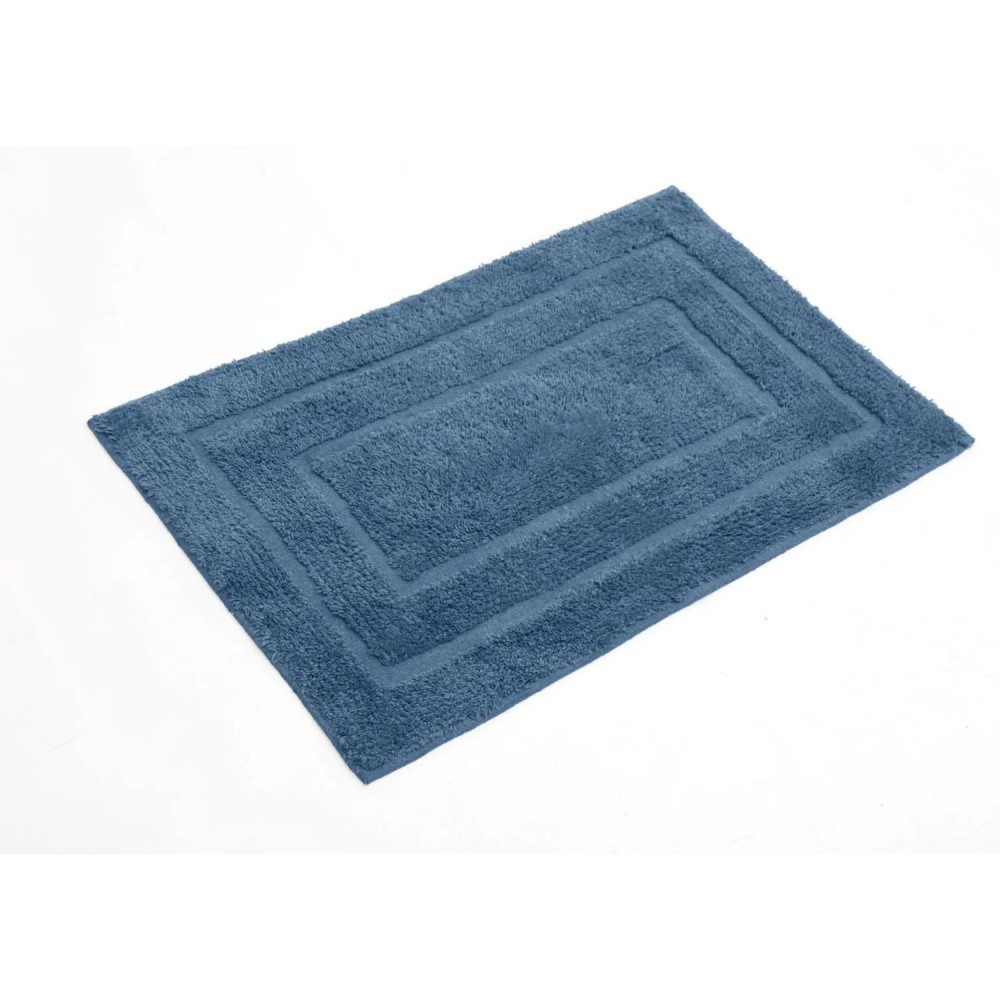 Tapete de Algodão Retangular 40x60cm Kapazi Happy - Azul