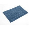 Tapete de Algodão Retangular 40x60cm Kapazi Happy - Azul