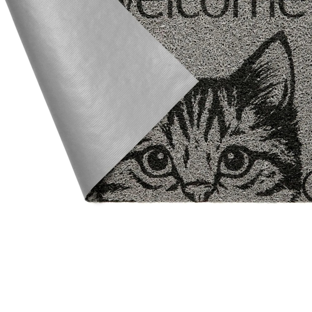 Tapete Capacho Vinil 40x60cm Kapazi Pet- Cat Welcome 