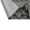 Tapete Capacho Vinil 40x60cm Kapazi Pet- Cat Welcome 