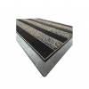 Tapete Capacho Emborrachado Cactos Pro 45x75cm Kapazi - Cinza