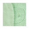 Tapete de Algodão Oval 40x60cm Kapazi - Verde Menta