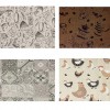 Tapete/Passadeira Estampado 65cm Kapazi - por Metro