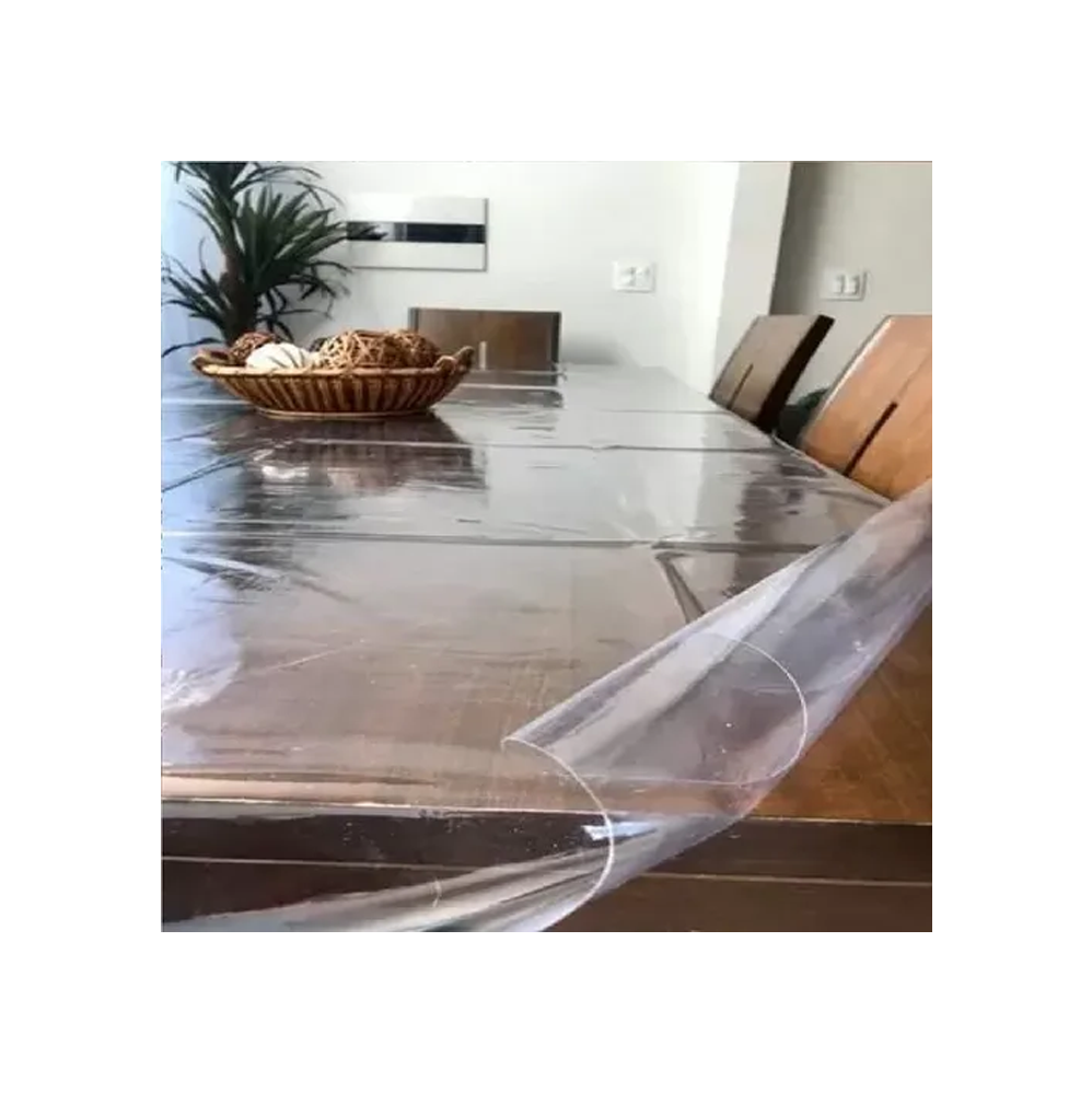 Toalha de Mesa PVC 140cm - 010 Kapazi Cristal - por Metro