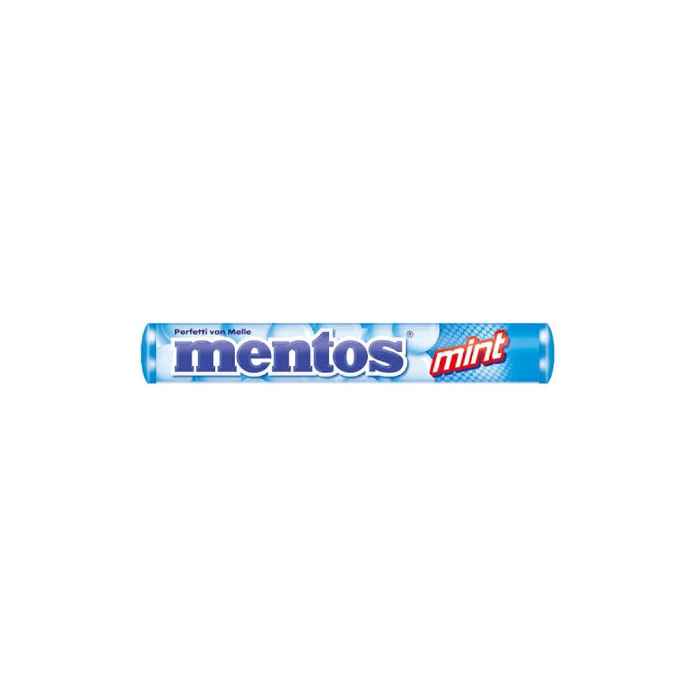 Bala Mentos Stick 37,5g Mint