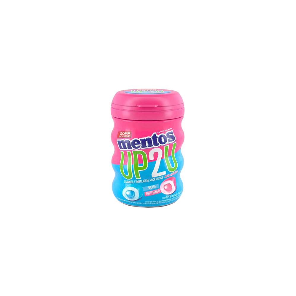 Goma de Mascar Mentos 56g Up2U Mint Tutti Frutti