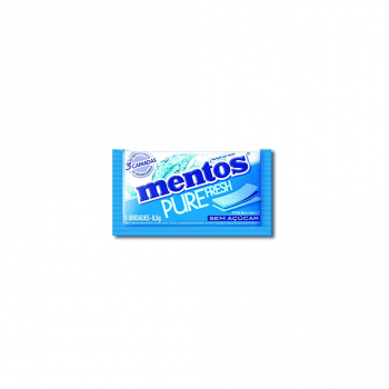Goma de Mascar Mentos 8,5g Pure Fresh Mint