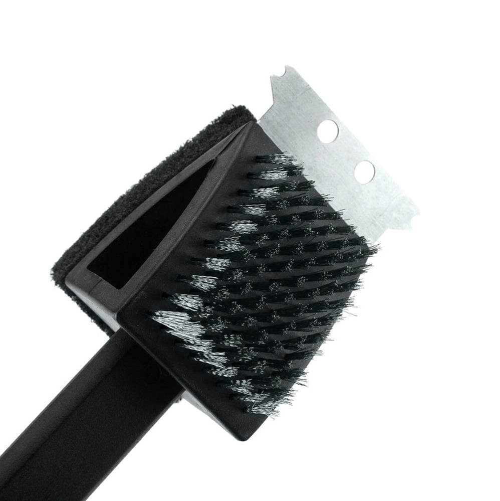 Escova para Limpar Grelha e Churrasqueira Mimo Cabo Longo