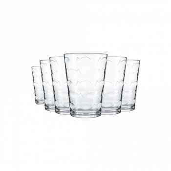 Jogo de Copo de Vidro 265mL Nadir Laguna com 6 peças