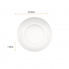 Prato de Vidro Raso 22,6cm Duralex Astral
