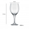 Taça de Vidro Vinho 600mL Degustação Nadir Imperatriz