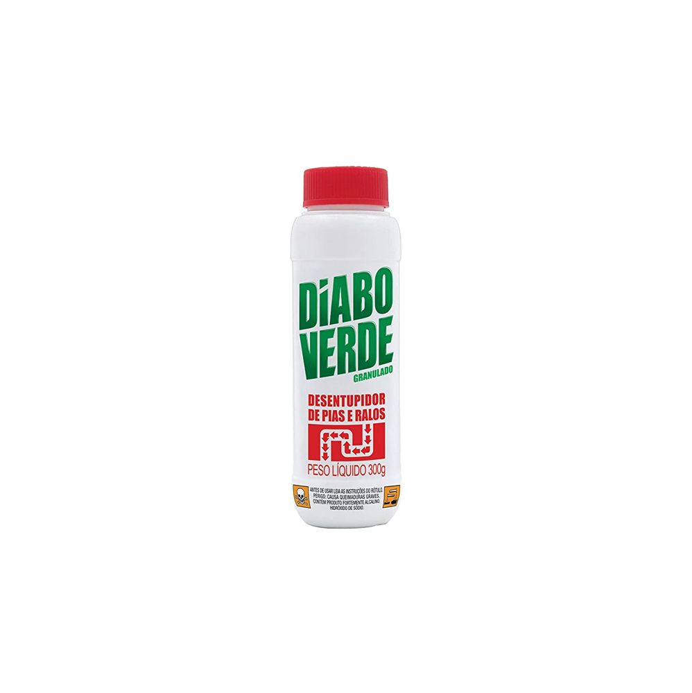 Desentupidor Granulado Diabo Verde 300g