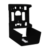 Dispenser Papel Interfolha Nobre Ruzalem Street Preto
