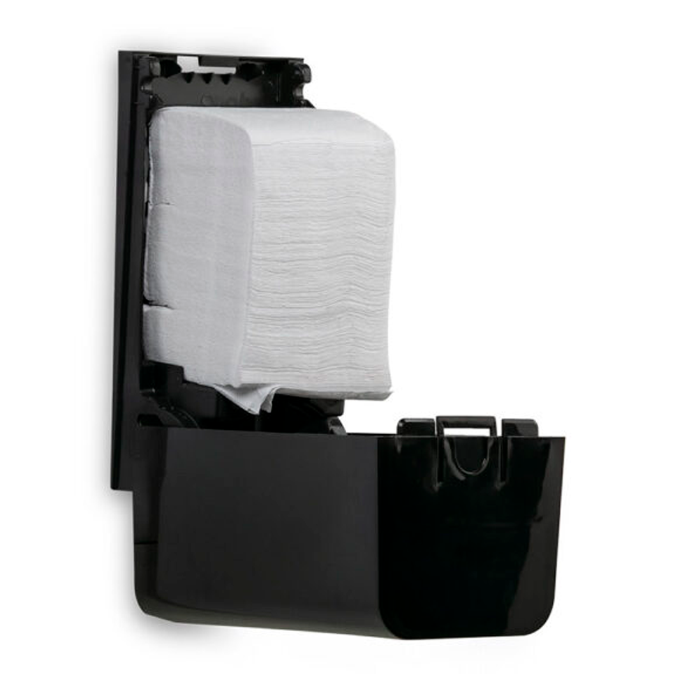 Dispenser para Papel Higiênico Cai-Cai Nobre Ruzalem Street Preto