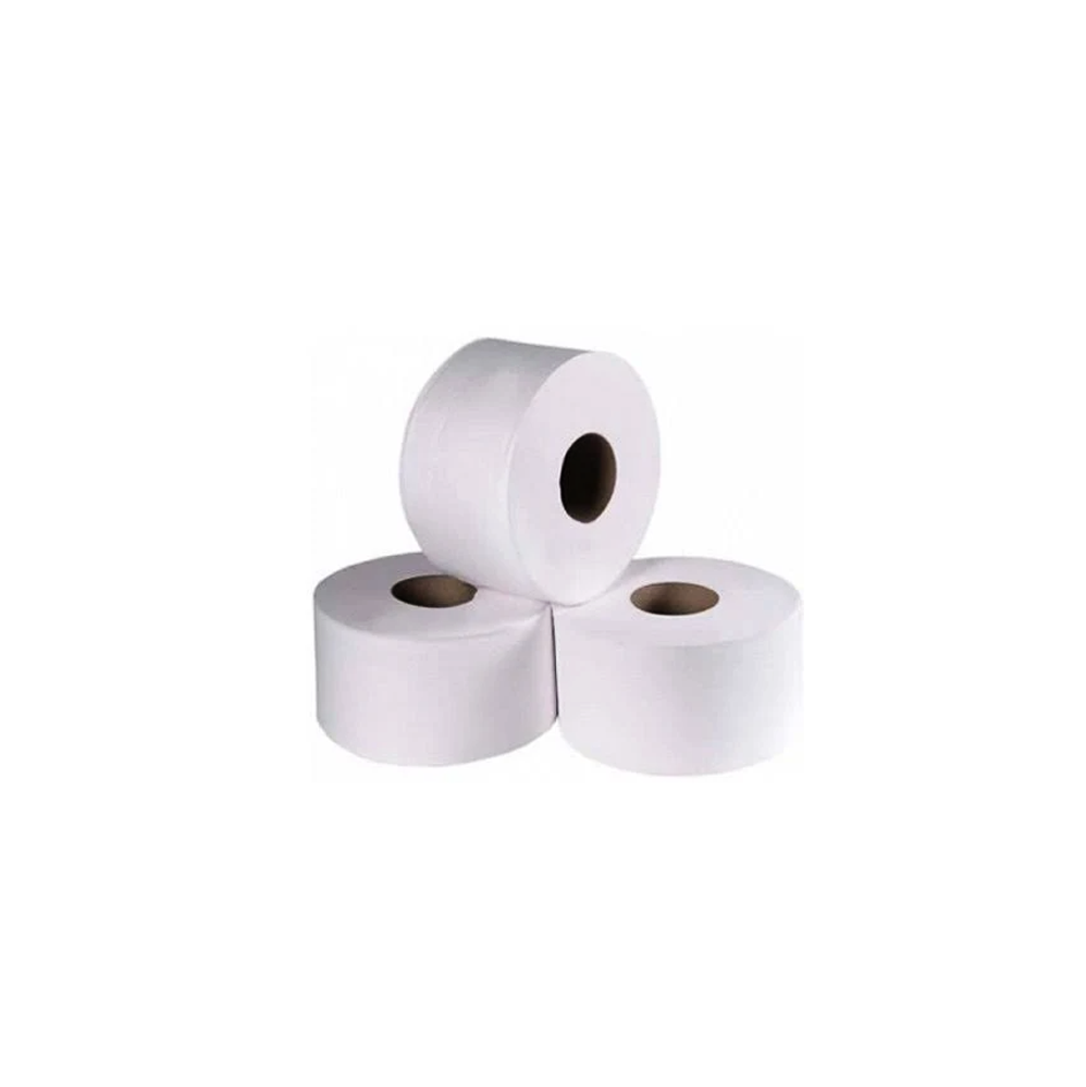 Papel Higiênico Rolão Nobre 100% Celulose Folha Dupla com 8 rolos de 250m