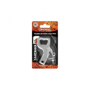 Abridor de Latas e Garrafas Inox Original Line Sardinha