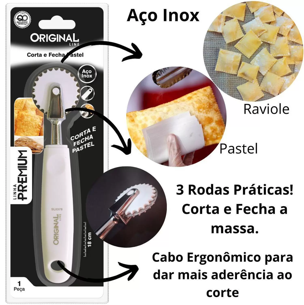 Carretilha Corta e Fecha Original Line Dupla