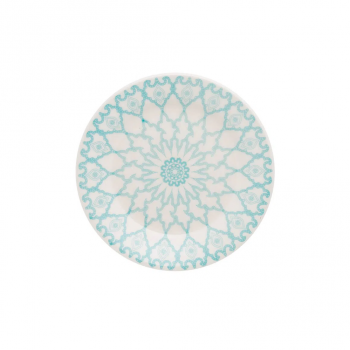 Prato de Louça para Sobremesa 18cm Biona Mandala