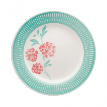 Prato de Louça Raso 24cm Biona Bloom