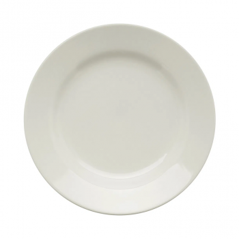 Prato de Louça Raso 24cm Biona Branco