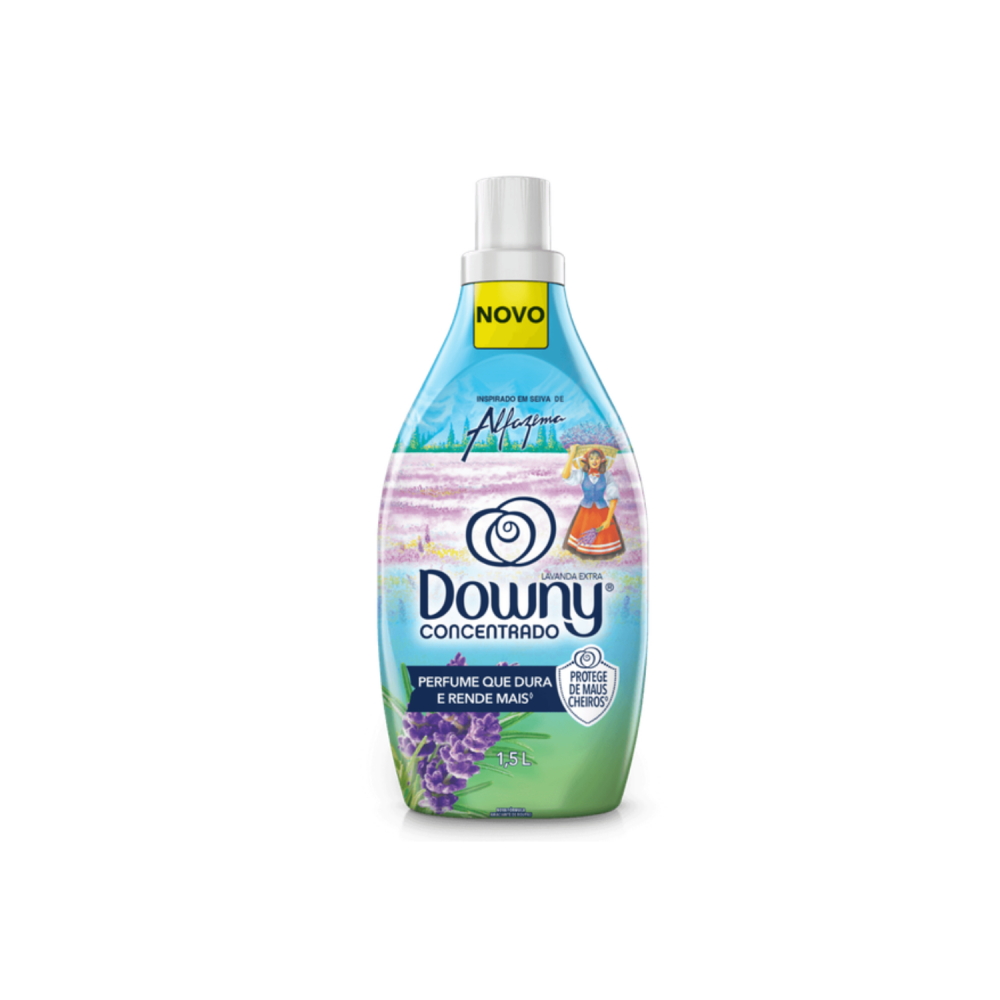 Amaciante Concentrado Downy 1,5L Lavanda Extra Seiva Alfazema