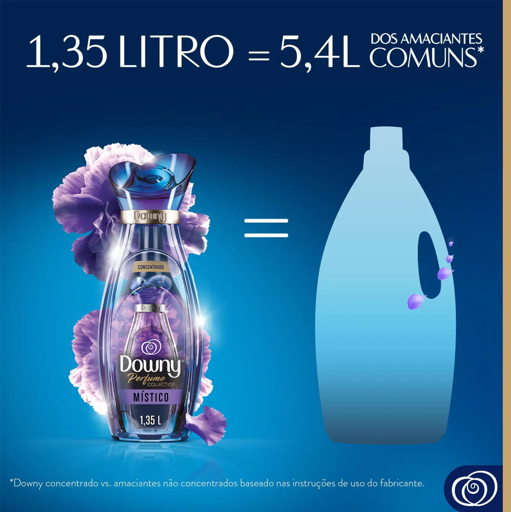 Amaciante Concentrado Downy 1,35L Collection Místico